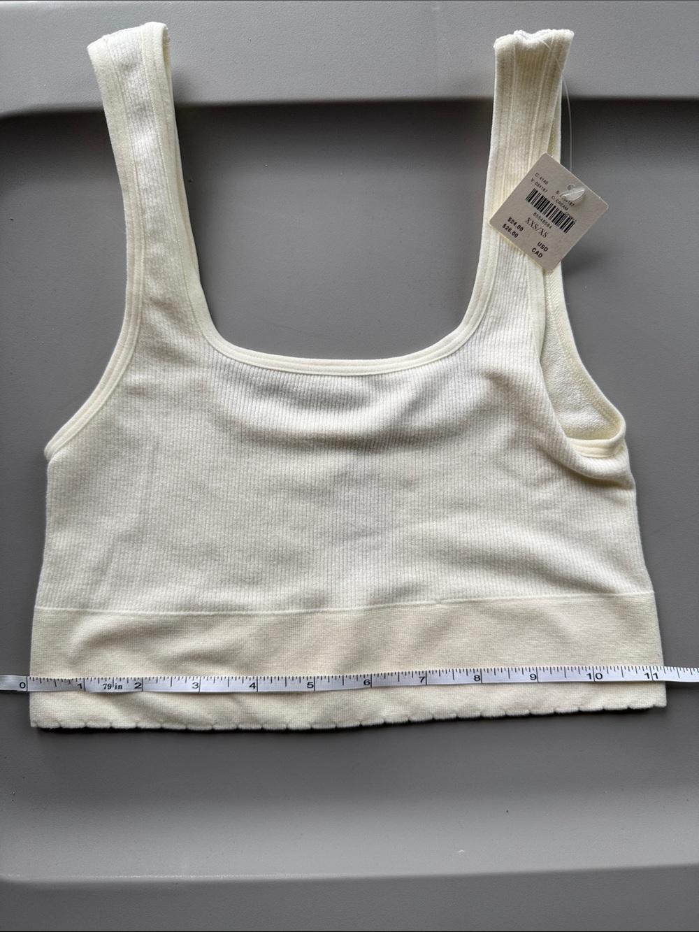 NWT Anthropologie The Hattie Seamless Square Neck Bralette - Picture 8 of 9